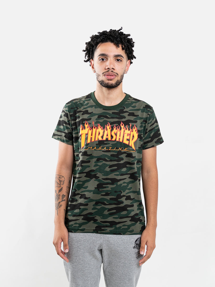 Thrasher Flame Grey Sweatpants