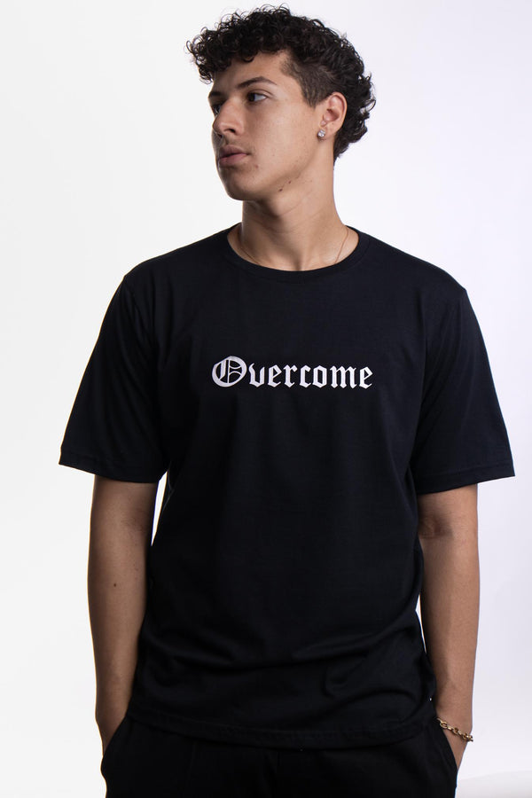 Camiseta Overcome Juvenil Old School Preta