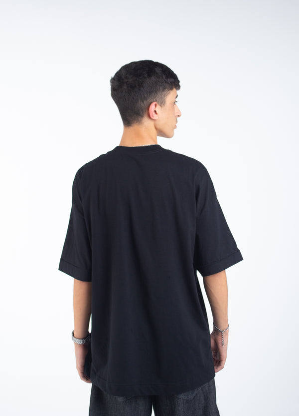 Camiseta Oversized Overcome Wide Open 2.0 Preta