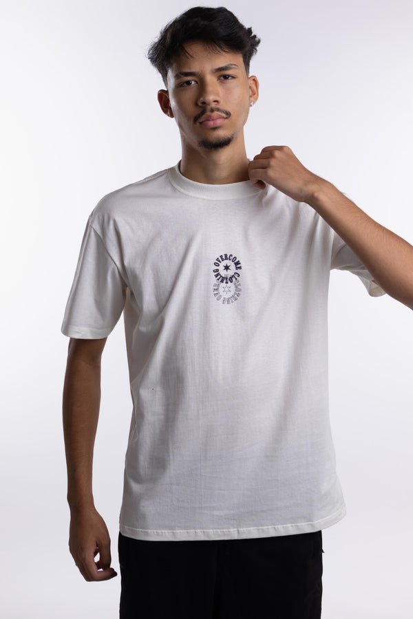 Camiseta Overcome Karmic Circle Off White