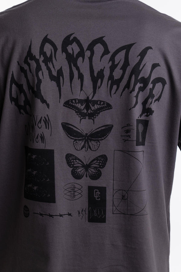 Camiseta Overcome Metamorphosis Grafite