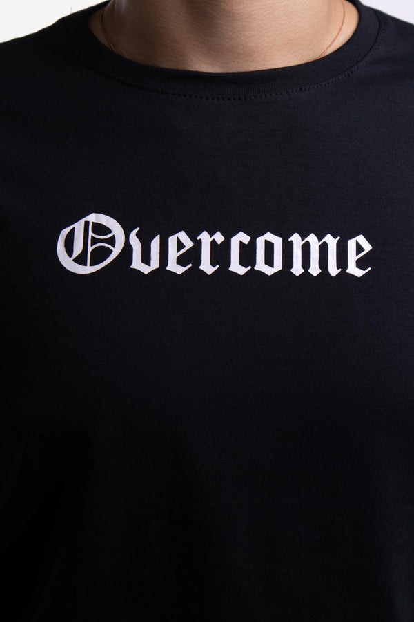 Camiseta Overcome Juvenil Old School Preta