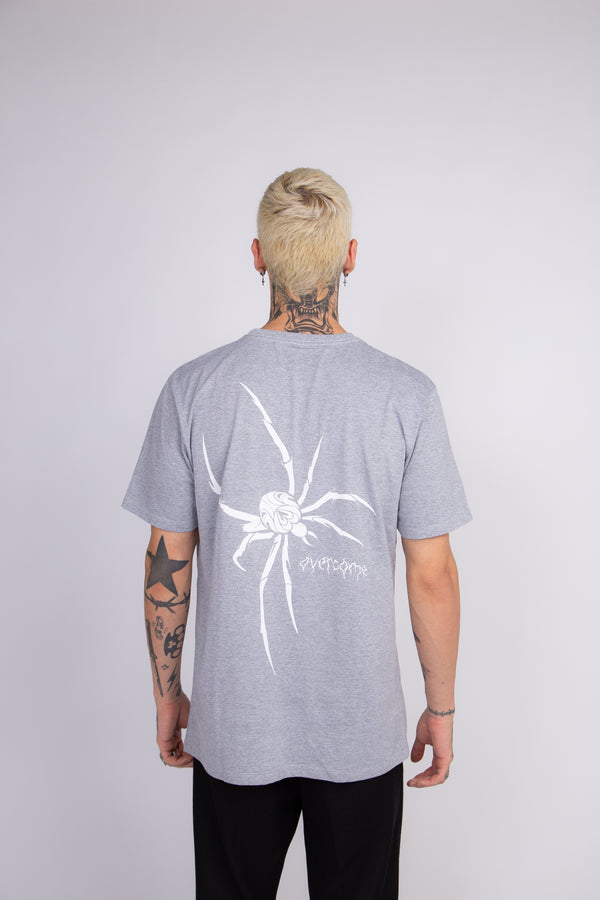 Camiseta Overcome Spider Cinza Mescla
