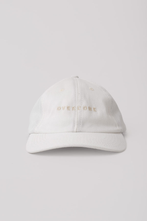 Boné Dad Hat Overcome "OVERCOME" Off White