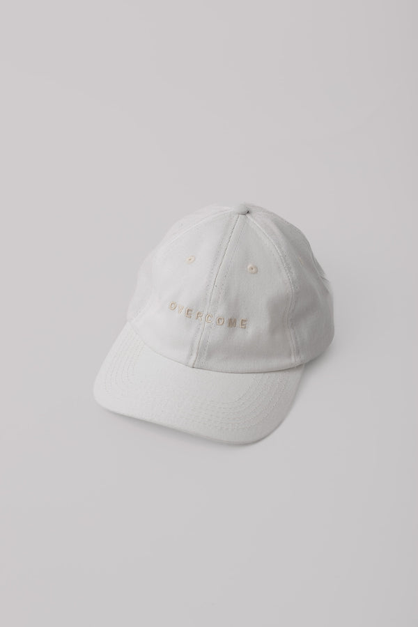 Boné Dad Hat Overcome "OVERCOME" Off White