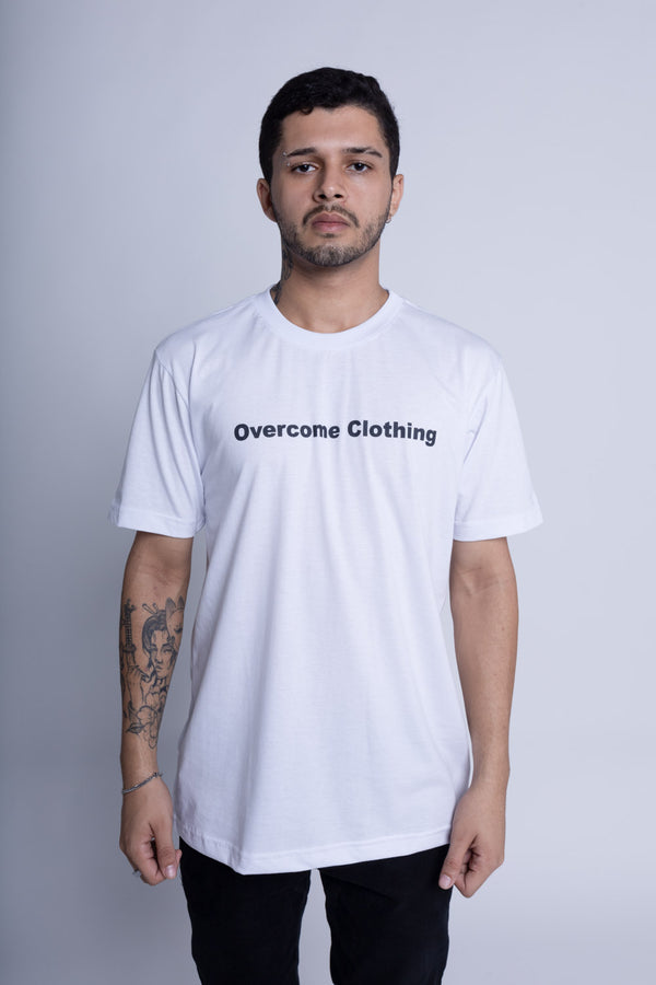 Camiseta Overcome Clothing Essentials Branca
