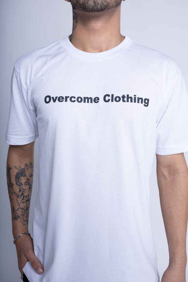 Camiseta Overcome Clothing Essentials Branca