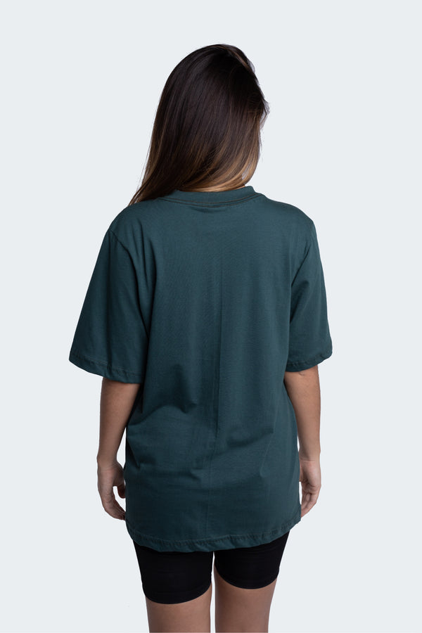 Camiseta Overcome Minimalist Essentials Verde Militar