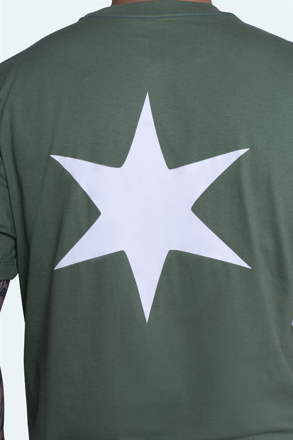 Camiseta Overcome Star Verde Militar